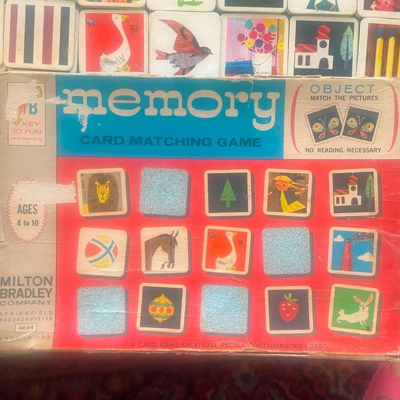 Vintage MEMORY game 1968 - Picture 1 of 6